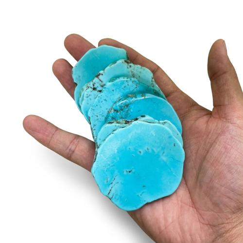 Türkis Perlen, Natürliche Türkis, Unregelmäßige, DIY, turquoise size 50-55x5-7mm, verkauft von PC