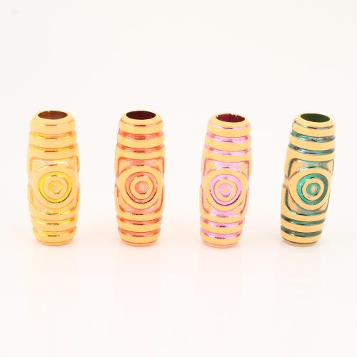 Resin Jewelry Beads, Round, DIY, more colors for choice, 27x10x10mm, 100PCs/Lot, Sold By Lot