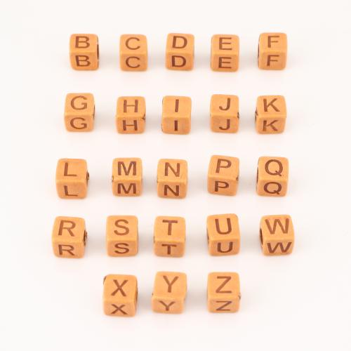 Resin Jewelry Beads, Cube, DIY & different designs for choice, 6x6x6mm, 100PCs/Lot, Sold By Lot