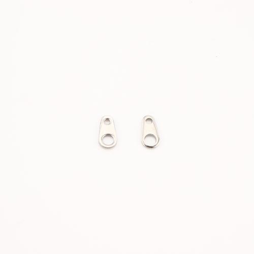 Stainless Steel Extender Chain Drop, 304 Stainless Steel, DIY, original color, 8x4x1mm, 100PCs/Lot, Sold By Lot