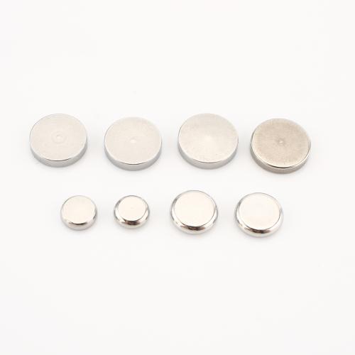 Stainless Steel Pendant Setting, 304 Stainless Steel, Flat Round, DIY & different size for choice, original color, 100PCs/Lot, Sold By Lot