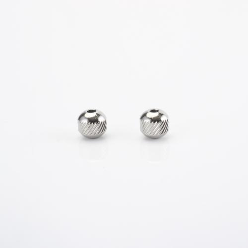 Stainless Steel Spacer Beads, 304 Stainless Steel, DIY, original color, 8x8x8mm, 100PCs/Lot, Sold By Lot