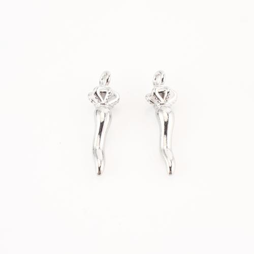 Stainless Steel Pendants, 304 Stainless Steel, DIY, original color, 29x8x8mm, 20PCs/Lot, Sold By Lot