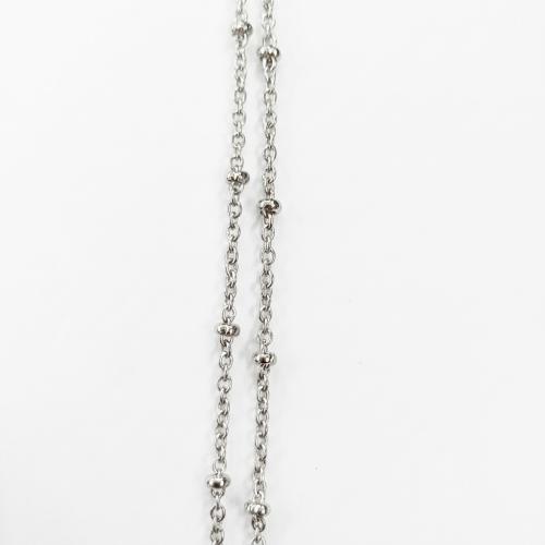 Stainless Steel Jewelry Chain, 304 Stainless Steel, Vacuum Ion Plating, DIY & different size for choice, more colors for choice, Sold By m