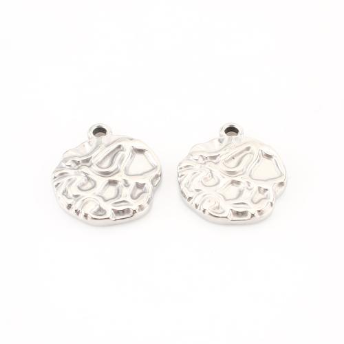 Stainless Steel Pendants, 304 Stainless Steel, DIY, original color, 20x19x3mm, 20PCs/Lot, Sold By Lot