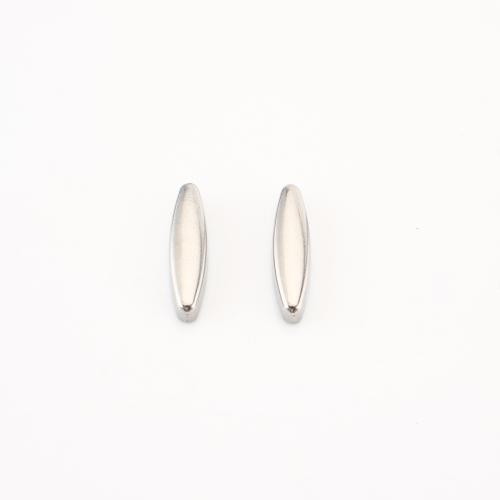 Stainless Steel Pendants, 304 Stainless Steel, DIY, original color, 16x4x3mm, 20PCs/Lot, Sold By Lot