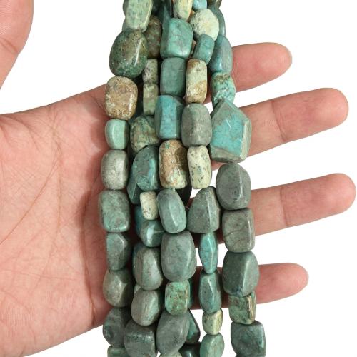 Turquoise Beads, Natural Turquoise, DIY, 20x14.50mm, Sold Per Approx 38 cm Strand