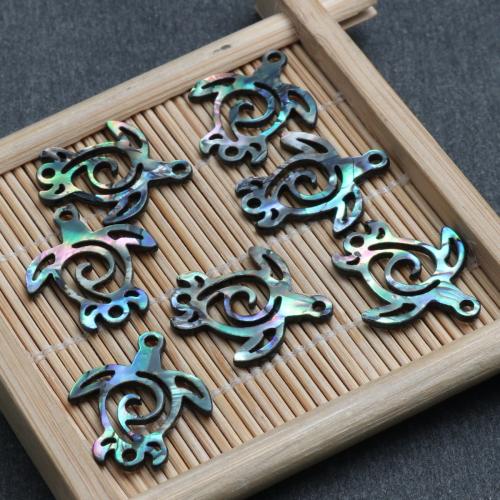 Pendentifs d'ormeau coquillage naturel, coquille d'ormeau, gravé, DIY, 18.60x21.50mm, Vendu par PC