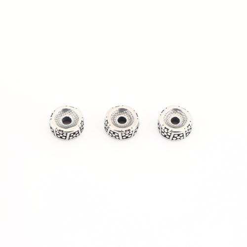 Acier inoxydable Spacer Perles, Acier inoxydable 304, Vintage & DIY, 4x8x8mm, Vendu par PC