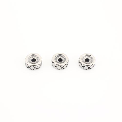 Acier inoxydable Spacer Perles, Acier inoxydable 304, Vintage & DIY, 4x8x8mm, Vendu par PC