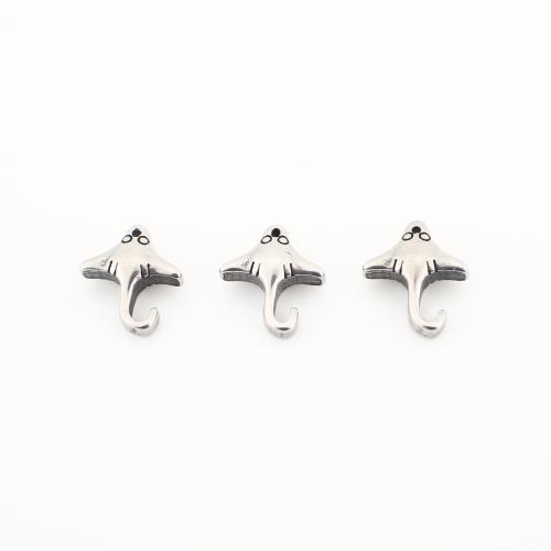 Acier inoxydable Spacer Perles, Acier inoxydable 304, Vintage & DIY, 12x10x4mm, Vendu par PC