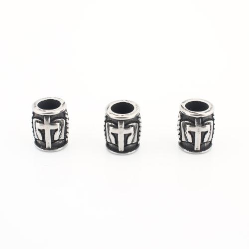 Acier inoxydable Spacer Perles, Acier inoxydable 304, Vintage & DIY, 10x9x9mm, Vendu par PC