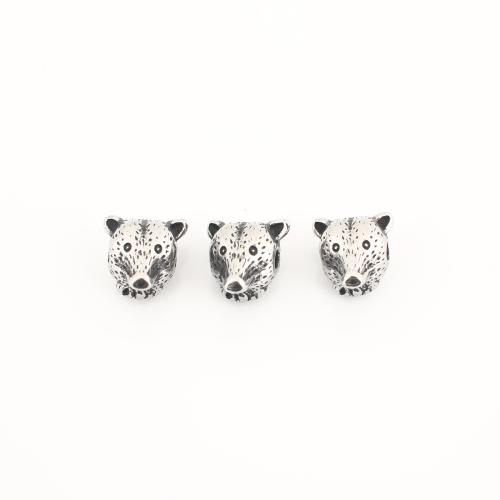 Stainless Steel Spacer Beads, 304 Stainless Steel, Animal, vintage & DIY, 10x10x7mm, Sold By PC
