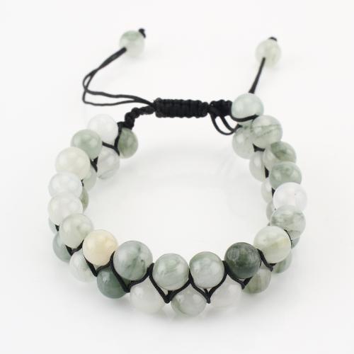 Edelstein Armband, rund, Doppelschicht & unisex, verkauft von PC