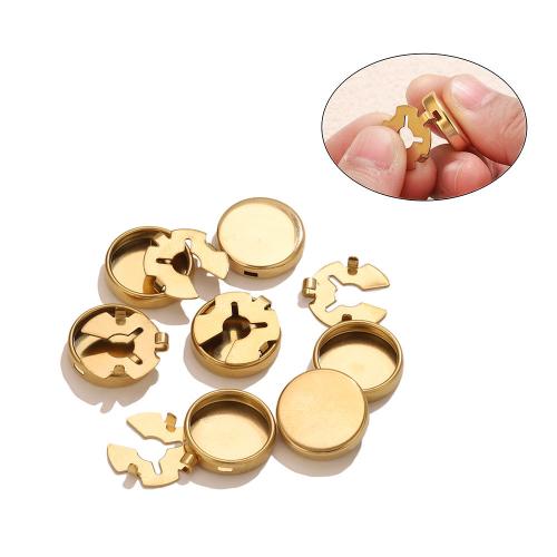 Edelstahl-Schmuck-Verschluss, 304 Edelstahl, plattiert, DIY, keine, verkauft von PC