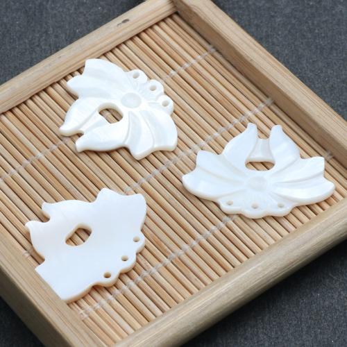 Подвески из ракушек, Ракушка, Кленовый лист, резной, DIY, 21.20x27.60mm, продается PC