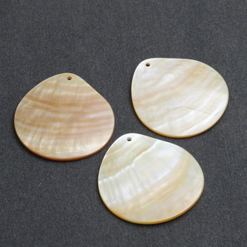 Подвески из натуральных желтых ракушек, Ракушка, DIY, 45.40x2.10x46.50mm, продается PC