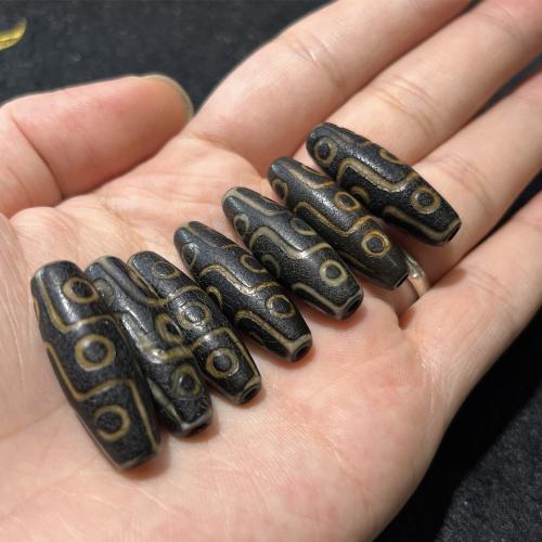 Natural Tibetan Agate Dzi Beads, DIY, 30mm, Sold By PC