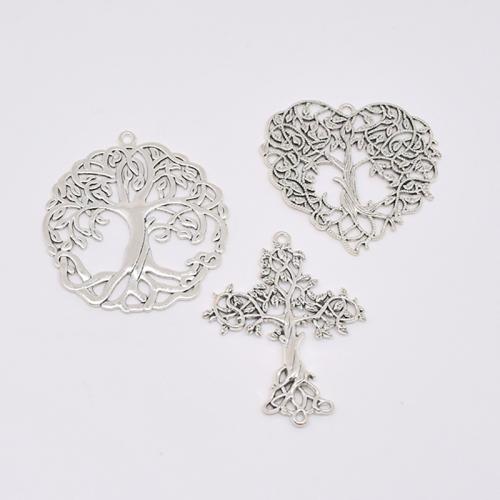Tibetan Style Pendants, Tree, plated, DIY & different styles for choice & hollow, Sold By PC