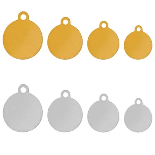 Gota Cadena de acero inoxidable Extender, Redondo aplanado, chapado, diverso tamaño para la opción, más colores para la opción, 400PCs/Bolsa, Vendido por Bolsa