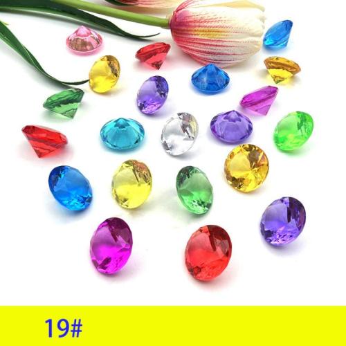Granos de acrílico de la joyería, poliestireno, moldeo por inyección, Bricolaje & diferentes estilos para la opción, color mixto, 500T/Grupo, Vendido por Grupo
