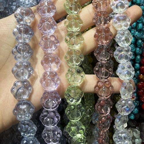 Perles murano faites à la main , chalumeau, Griffe, DIY, plus de couleurs à choisir, 14mm, Environ 45PC/brin, Vendu par brin