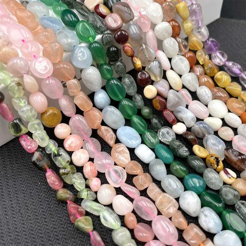 Abalorios de Gemas, Piedras preciosas, Bricolaje, más colores para la opción, 6x8mm, Vendido para aproximado 38-40 cm Sarta