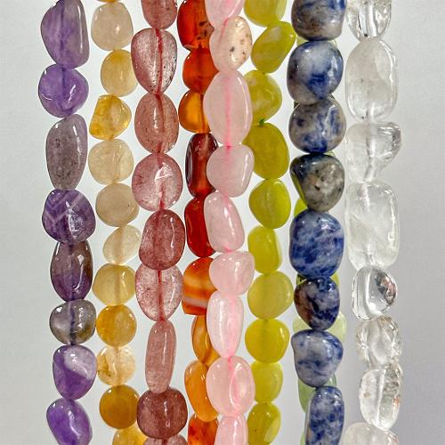 Abalorios de Gemas, Piedras preciosas, Bricolaje, más colores para la opción, 8x10mm, Vendido para aproximado 38-40 cm Sarta