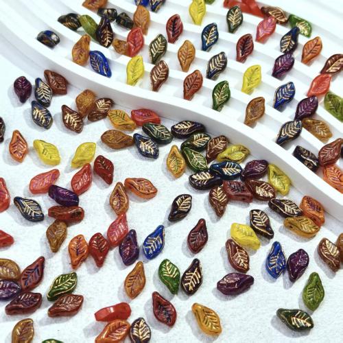 Lampwork Beads, stoving varnish, DIY & different styles for choice, mixed colors, 100PCs/Bag, Sold By Bag
