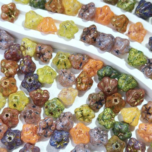 Lampwork Beads, stoving varnish, DIY & different styles for choice, mixed colors, 100PCs/Bag, Sold By Bag