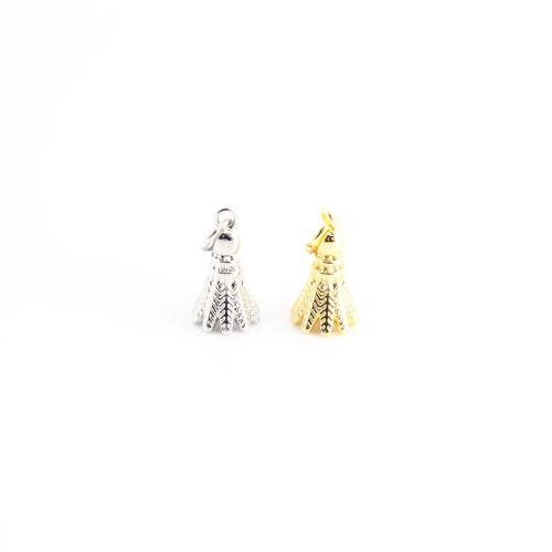 Bijoux pendentifs en laiton, Badminton, Placage, DIY, plus de couleurs à choisir, 17x7x7mm, Vendu par PC