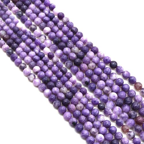Natürlicher Quarz Perlen Schmuck, rund, DIY, 4mm, verkauft per ca. 38 cm Strang
