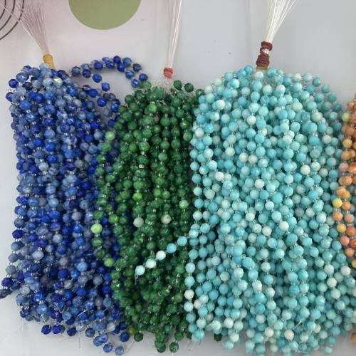 Jaspe d'impression goutte, DIY & facettes, plus de couleurs à choisir, 7mm, Vendu par Environ 20 cm brin