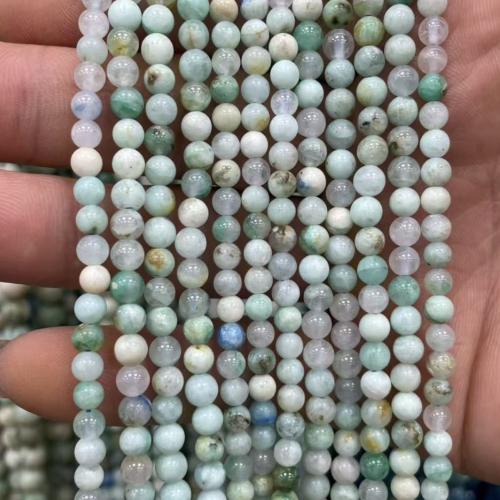 Perles bijoux en pierres gemmes, azurite, Rond, poli, DIY & normes différentes pour le choix, Vendu par Environ 38 cm brin