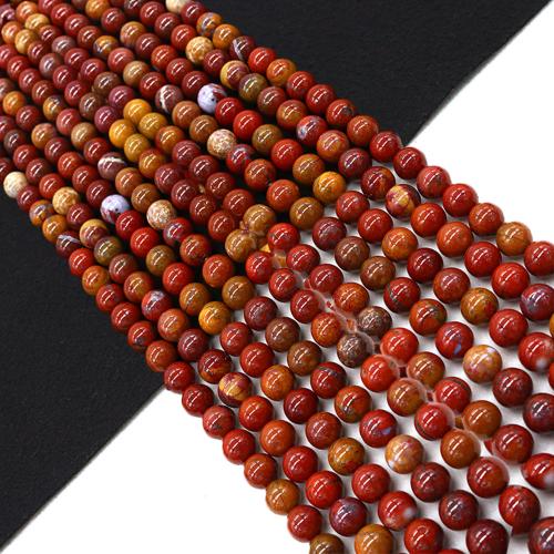 Natural Red Agate Beads, Zhanguo Red Agate, Round, DIY & different size for choice, Sold Per Approx 38 cm Strand