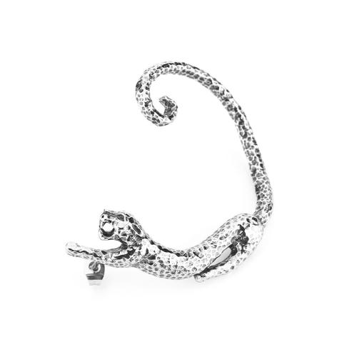 304 Stainless Steel Earring Wrap, Leopard, polished, vintage & Unisex, original color, earring size 30-60mm, Sold By PC