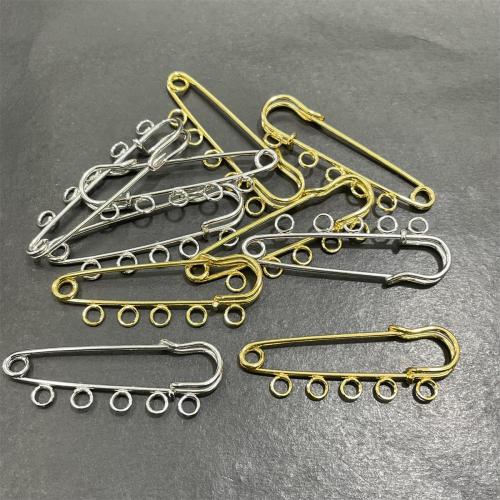 Eisen Kiltnadel, plattiert, unisex, keine, 50mm, verkauft von PC