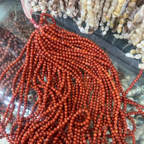 Grass Coral Beads, DIY & different size for choice, Sold Per Approx 38 cm Strand
