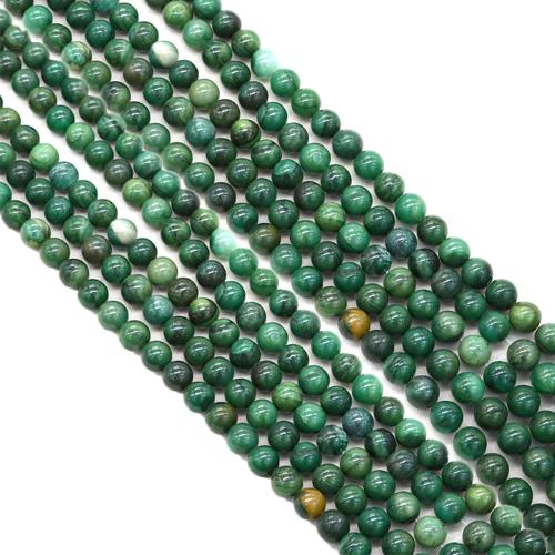 Natural Jade Beads, Jade African, Round, DIY & different size for choice, Sold Per Approx 38 cm Strand
