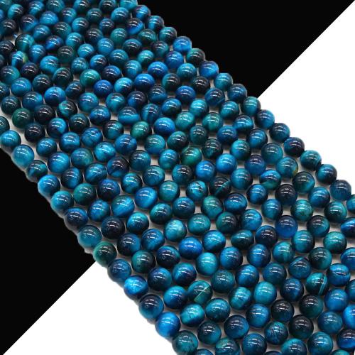 Natural Tiger Eye Beads, Round, DIY & different size for choice, more colors for choice, Sold Per Approx 38 cm Strand