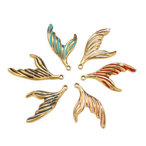 Stainless Steel Pendants, 304 Stainless Steel, DIY & enamel, more colors for choice, 5PCs/Bag, Sold By Bag