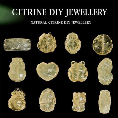 Natural Citrine Beads, DIY & different styles for choice, Sold By PC