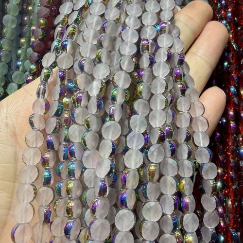 Lampwork Beads, plated, DIY, more colors for choice, 6mm, Approx 100PCs/Strand, Sold By Strand