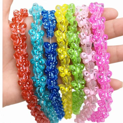 Lampwork Beads, DIY, more colors for choice, 10x15mm, Approx 40PCs/Strand, Sold By Strand