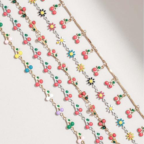 Decorative Beaded Chain, 304 Stainless Steel, plated, DIY & enamel, more colors for choice, Sold By m