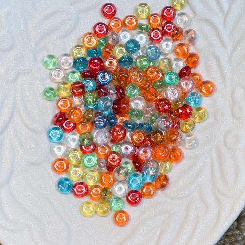 Glass Jewelry Beads, Abacus, DIY & smooth, more colors for choice, 3x6mm, Approx 480PCs/Lot, 100G/Lot, Sold By Lot