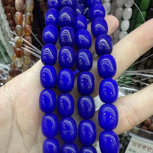 Gemstone Jewelry Beads, barrel, DIY, more colors for choice, 10x14mm, Sold Per Approx 38 cm Strand