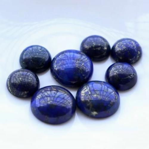 Lapis Lazuli flat back cabochon, Dome, DIY & different size for choice, Sold By PC