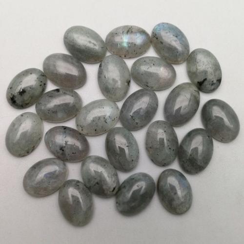 Labradorite flat back cabochon, Flat Oval, DIY & different size for choice, Sold By PC