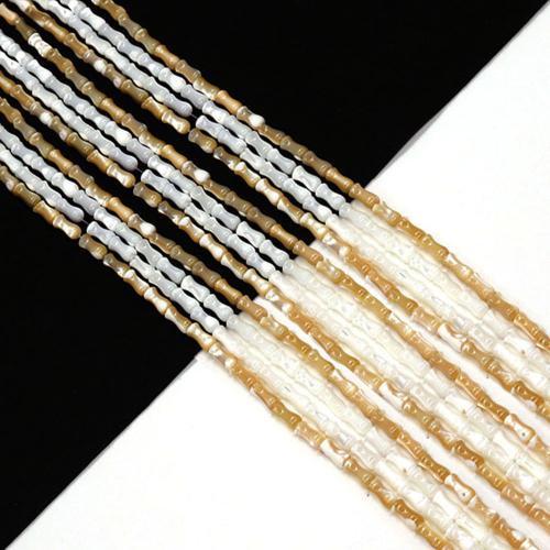 Natural Seashell Beads, Shell, Vase, DIY, more colors for choice, 4x8mm, Sold Per Approx 38 cm Strand